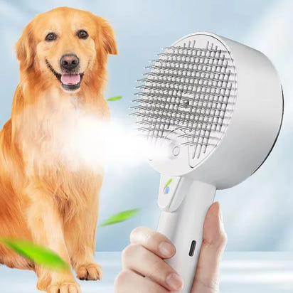 SoftPaw 🐶 - Fellbürste mit integrierter Massage- & Diffuserfunktion